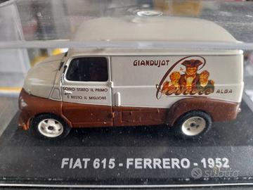 Fiat 615 Furgone Modellino Scala 1_43 