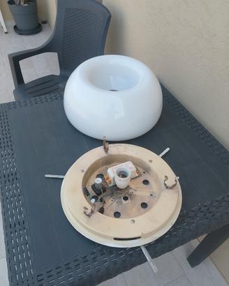 n.2 lampade da soffitto Flos velella di Achille Ca