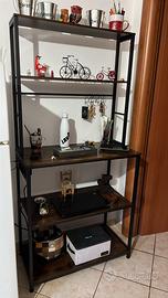 Scaffale vintage da cucina