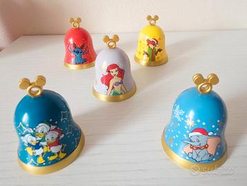 Campanelline disney 5 pezzi nuove

