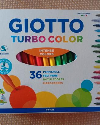 Set 36 Pennarelli Giotto Turbo Color (Nuovi)