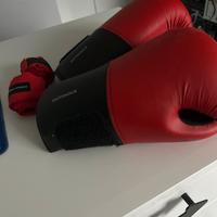 Guantoni da boxe e fasce