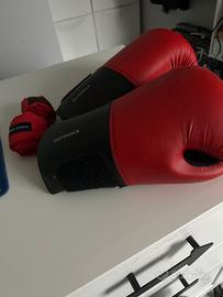 Guantoni da boxe e fasce