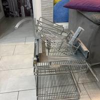 Contenitore cestino estraibile da cucina