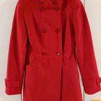 Cappotto donna rosso