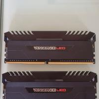 DDR4 Vengeance LED 16 GBX2 Corsair.