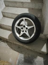 4 cerchi in lega con 4 gomme estive 