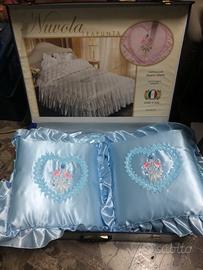 Trapunta matrimoniale e cuscini