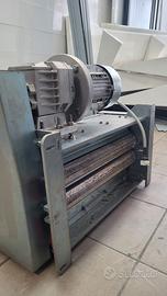 Trituratore industriale a rulli dentati 230V con r