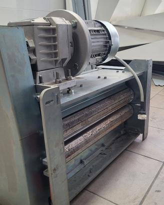 Trituratore industriale a rulli dentati 230V con r