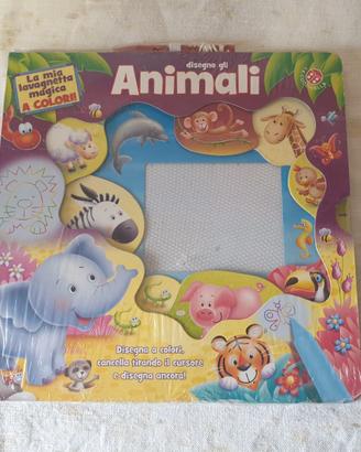 Disegno gli animali. La mia lavagnetta magica