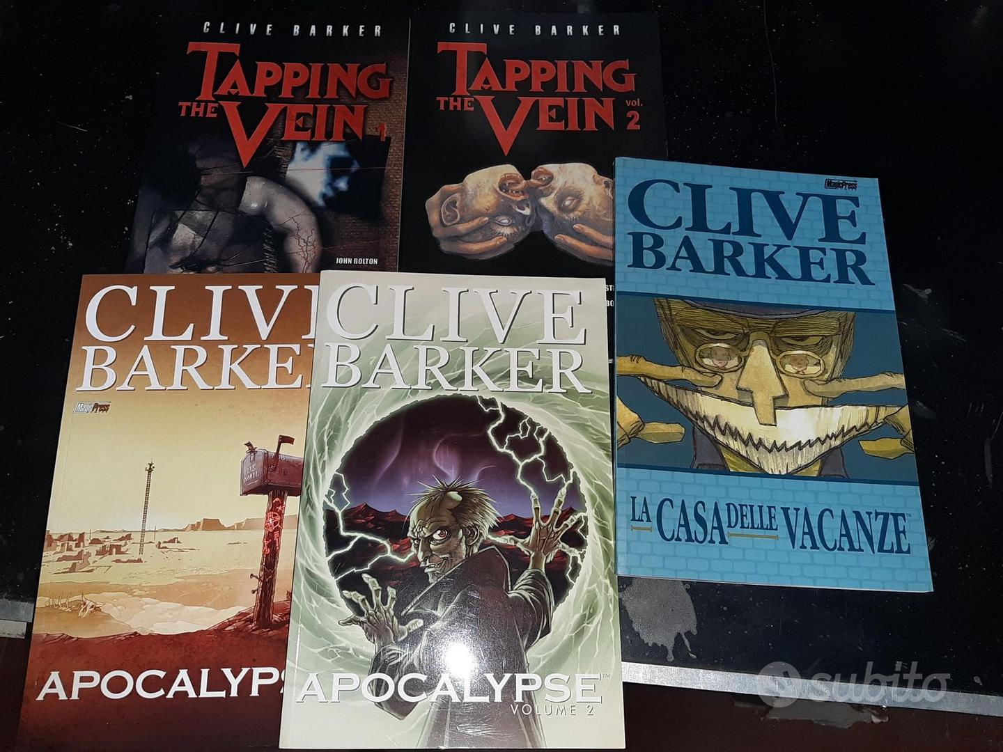 Clive Barker Tapping Vein Apocalypse Casa Vacanze Collezionismo