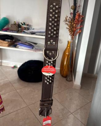 Collare con borchie Camon nuovo