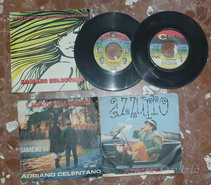 Adriano Celentano raccolta dischi 45 giri anni 60