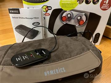 Cuscino relax Massaggiatore Deluxe Shiatsu Cushion