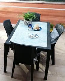 Tavolo da esterno allungabile