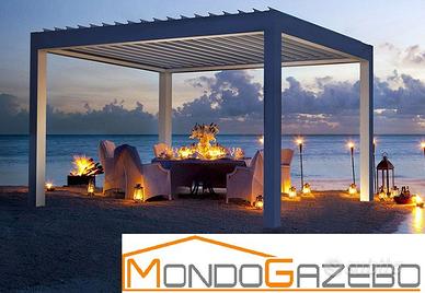 Bioclimatica gazebo 3x3.6 e5-6-7 mt pergola nuove