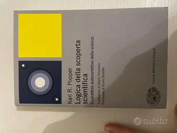 karl popper logica della scopera scientifica