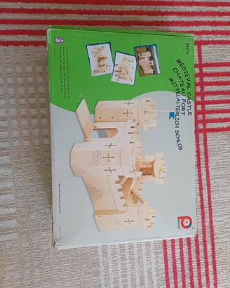 Castello medievale per bambini dai 3 anni in su