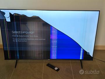 TV Hisense 55 pollici rotto ricambi