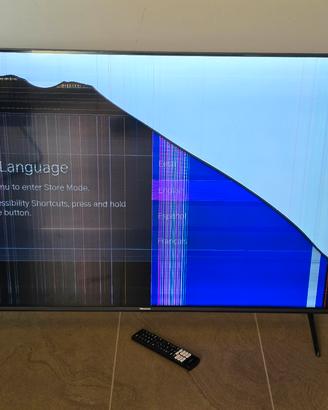 TV Hisense 55 pollici rotto ricambi