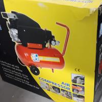 Compressore  24lt mai utilizzato 