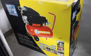 Compressore  24lt mai utilizzato 