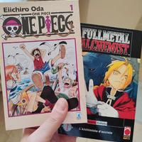 Manga n°1 - One Piece + Fullmetal alchemist 