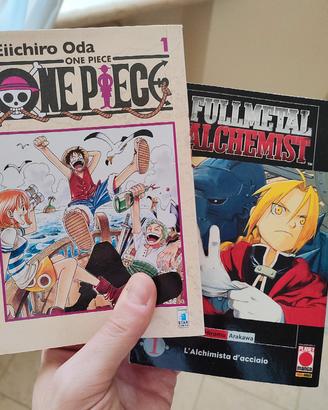 Manga n°1 - One Piece + Fullmetal alchemist 