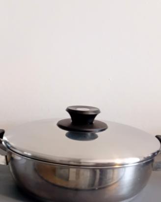 pentola in acciaio inox 18/10 della imco