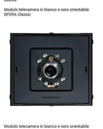 bticino modulo telecamera 