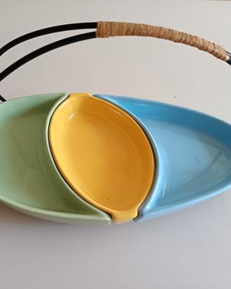 🌈 Tris di Antipastiere Vintage Mid-Century con S
