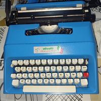 Macchina da scrivere olivetti Italia 90 con sacca