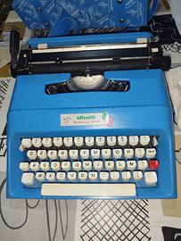 Macchina da scrivere olivetti Italia 90 con sacca