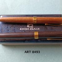 Coppia penne stilografiche " dom baiz " anni '90