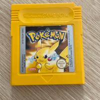 Pokemon giallo eng originale solo cartuccia