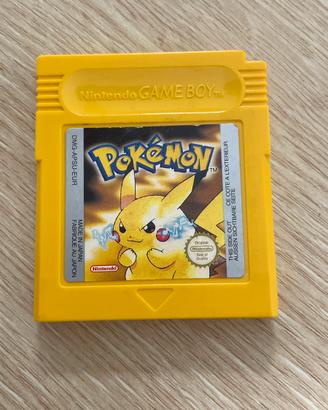 Pokemon giallo eng originale solo cartuccia