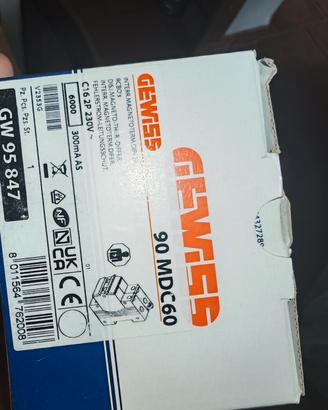 Gewiss GW95847 Interruttori modulari per protezion
