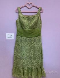 Vestito a tubino verde elegante taglia L