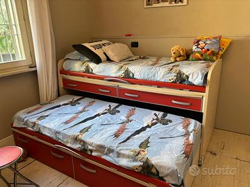letto singolo doppio