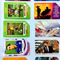 20 schede telefoniche Thor, Panini, Telecom