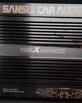 Amplificatore car Sansui SM-X700 Twin Balanced