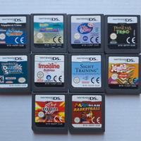  Lotto 10 Giochi Nintendo 3ds Solo Cartuccia