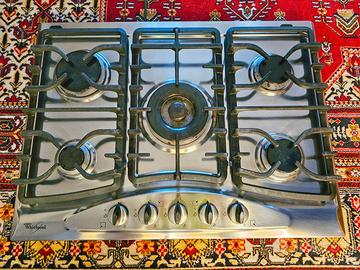 Piano cottura Whirlpool AKM 373/IX 5 f. PERFETTO!!