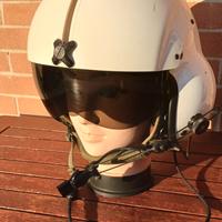 aeronautica casco volo elicotterista  elmo pilota 