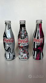 Collezione 3 Bottiglie Coca Cola 2010