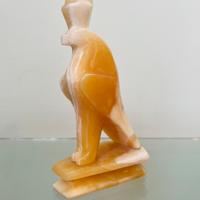 Scultura decorativa vintage in onice