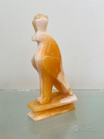 Scultura decorativa vintage in onice