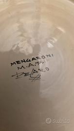 5 piatti Mengaroni M.A.P. Pesaro ceramiche