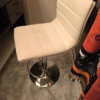 sedia bar in pelle 